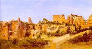 Charles Blechen The Ruins of the Septizonium on the Palatine in Rome USA oil painting reproduction
